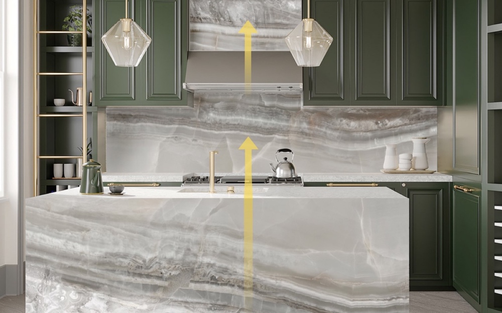 kitchen setting Allen bioquartz